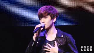 121013 EXO-K K SHOW What is love BaekHyun 백현 focus