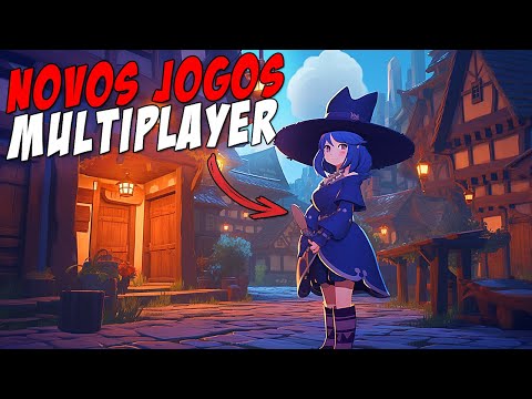 OS 10 NOVOS JOGOS ONLINE MULTIPLAYER PARA ANDROID 2023 ! 