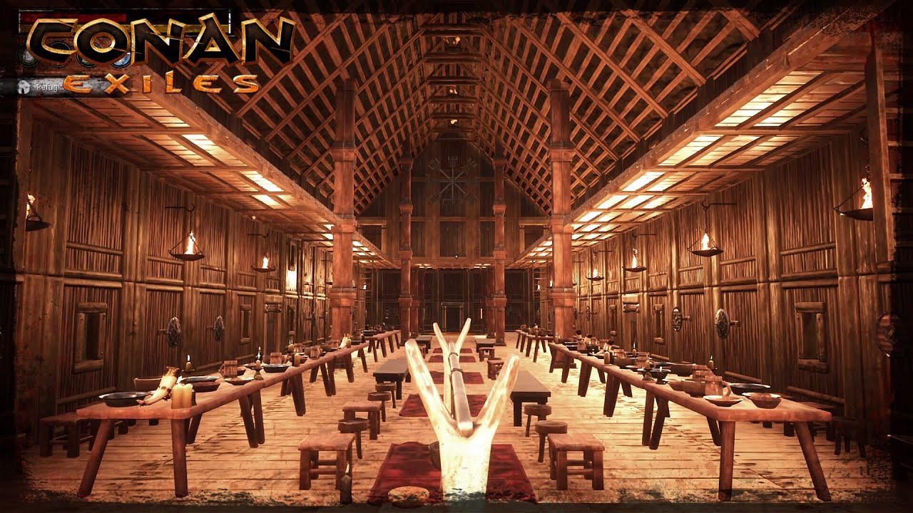 VIKING LONGHOUSE CONAN EXILES YouTube