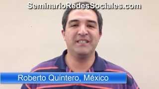 Roberto Quintero comenta sobre el curso de Redes Sociales de Jose Espana