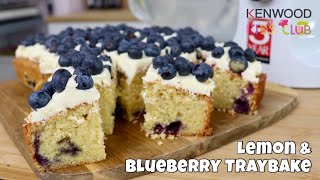 Lemon & Blueberry Traybake | Baking with Kids | How to | Recipe | Kenwood Kids Club | Episode 97