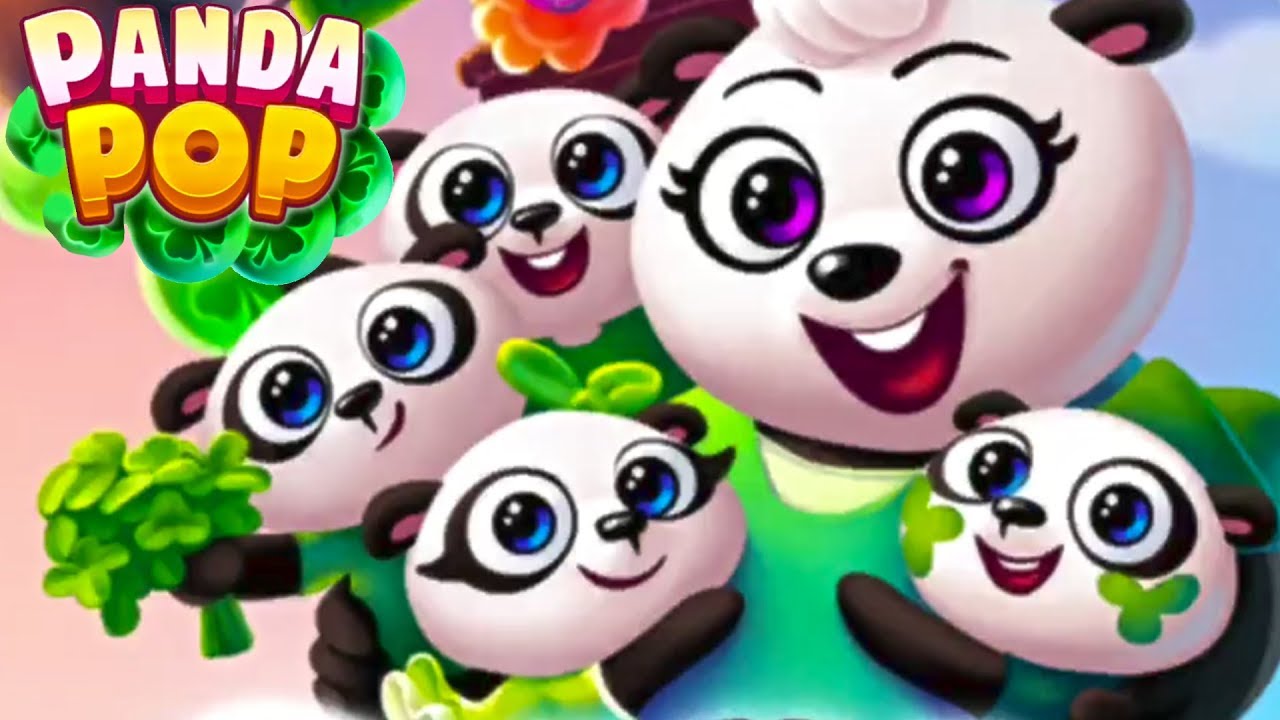 mode Seminarie morgen Panda Pop! Blast the Bubbles - Jam City, Inc. Level 1-4 Let's help them!  Walkthrough - YouTube