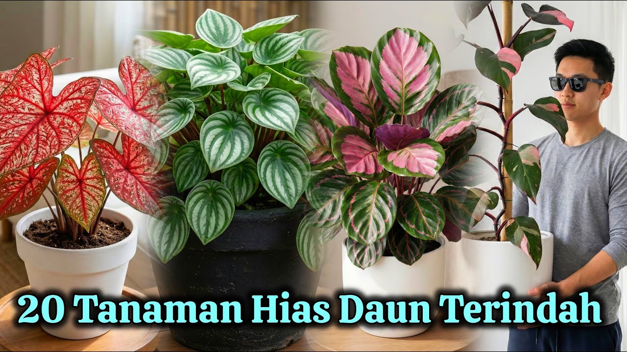 20 Tanaman Hias Daun Terindah yang Bikin Rumah Jadi Segar dan Cantik