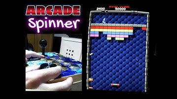 Arcade Spinner Arduino -Demo + Tutorial