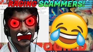 Scammer rage quits when I wipe his PC! [Files Deleted]