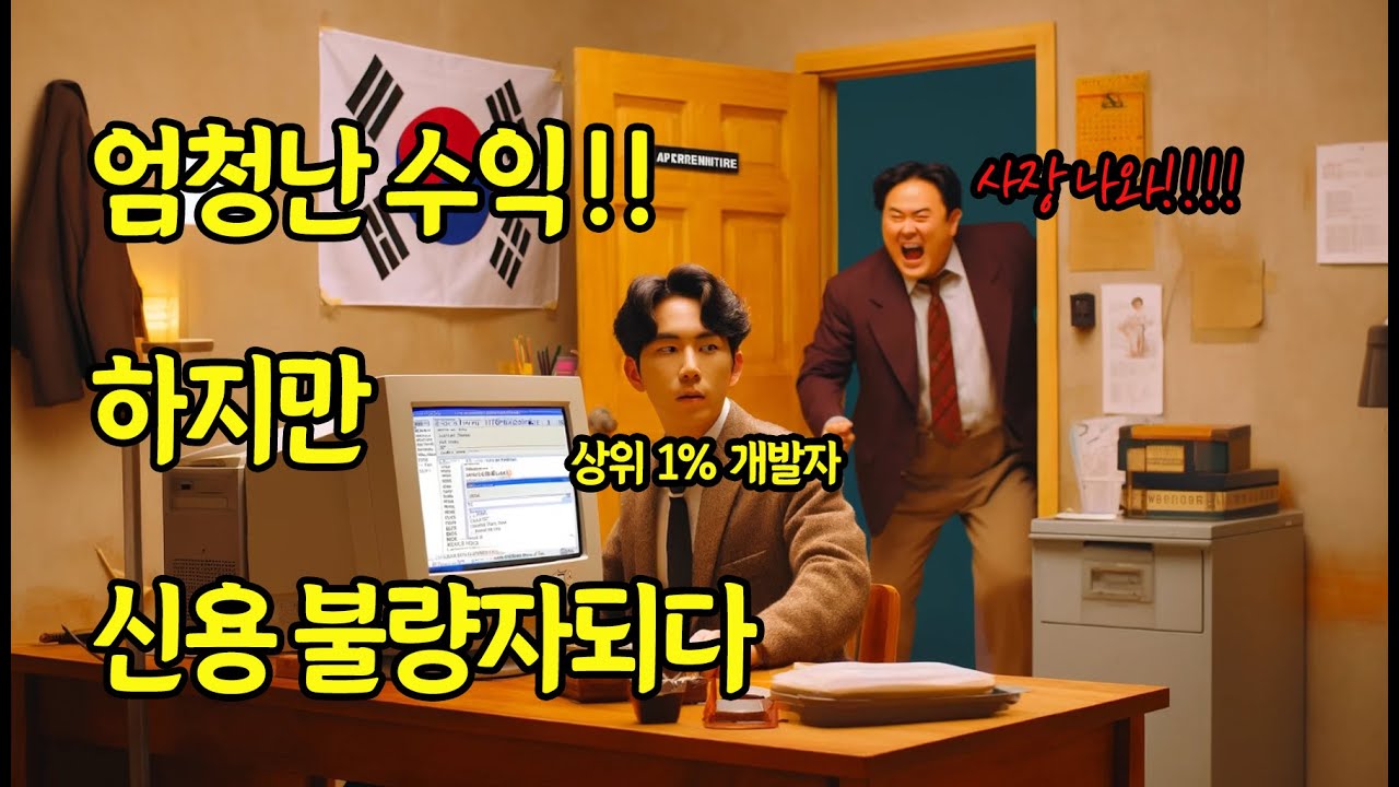 개발자가 창업 후 페라리 살 만큼 돈을 벌어도 바로 신용불량자 될 수 있음