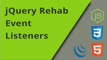 jQuery Rehab - Event Handling - Episode 7