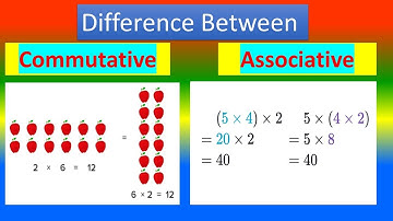 Difference Between Commutative and Associative