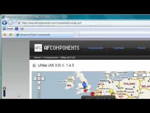 UMap and Flex Builder 3 part 1
