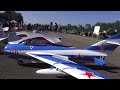 Mic-17 and Starfighter F-104G RC Scale Turbine Model Jet Show