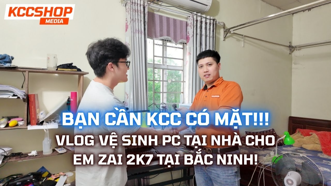 🚗 Vlog Hành Trình Vệ Sinh PC Cho Khách Hàng | Từ Hà Nội Về Bắc Ninh Cùng KCCSHOP 🖥️✨
