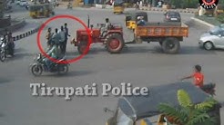 How CCTV Caught | Hit & Run Accident | Great Support by Public | Tirupati Police