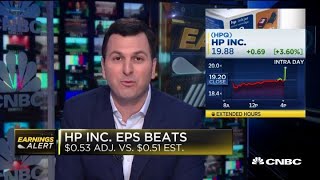 HP Inc. beats on top and bottom, HP Enterprise misses revenue