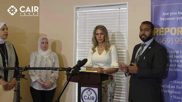 CAIR-DFW Press Conference Against Southwest Airlines for Alleged Religious Discrimination