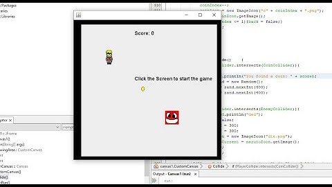 Game made using Apache NetBeans IDE 12.6