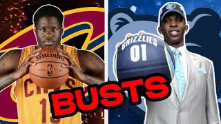 The Top 10 Biggest Draft BUSTS In NBA History!