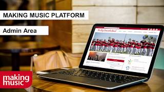 Admin Area | Making Music Platform