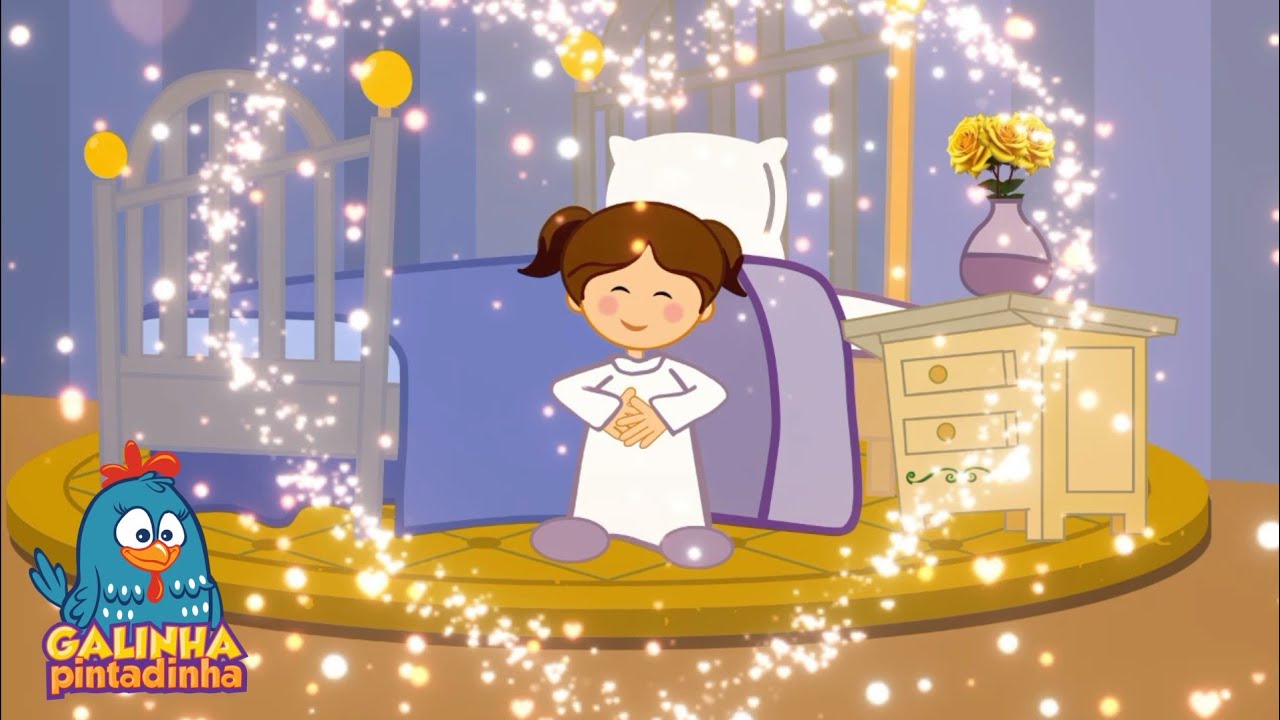 (Verso) Galinha Pintadinha - Batinha quando nasce se esparrama pelo chão, menininha quando dorme....