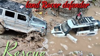 rescue a diecast land Rover defender from mud 😮😯|mud|rescue