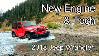 2018 Jeep Wrangler - New Engine & Tech (press briefing - edited)