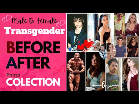 Unbelievable Male to Female Transgender Before After Photo