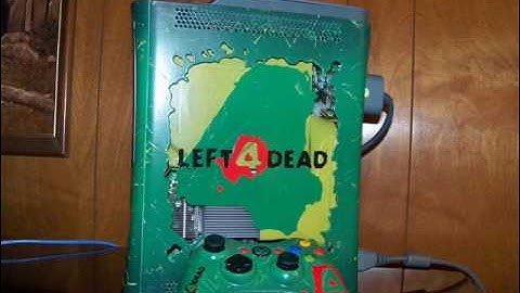 LEFT 4 Dead XBox 360 Case & Controller Mod #2