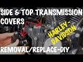 Remove-Install Harley Side & Top Transmission Covers-DIY-Motorcycle Podcast