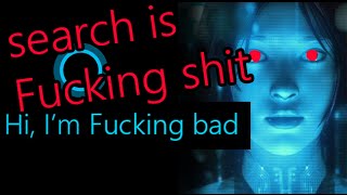 Windows 10 search is shit
