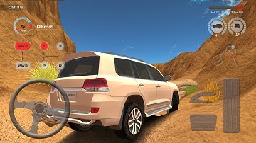 Offroad 4x4 Driving Simulator - Land Cruiser Gameplay #1 Car Game Android Gameplay