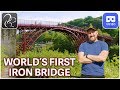 Visiting The World's First Iron Bridge! - in VR180