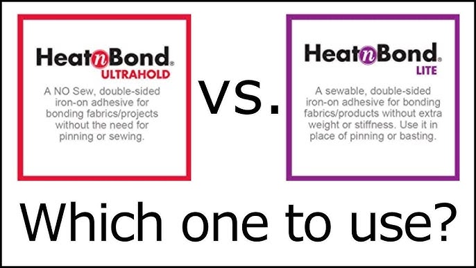 Heat N Bond Iron-On Adhesive, No-Sew, Ultra Hold, 5/8 Inch