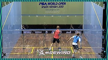 James Willstrop v Nick Matthew | 2010 World Open Championship Final | #ThrowbackThursday HIGHLIGHTS!