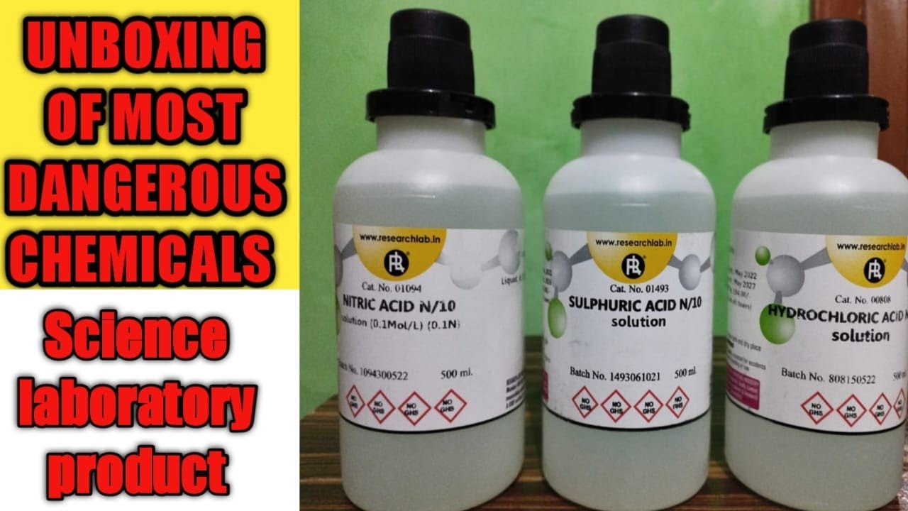 Unboxing Of Dangerous Chemicals HCL Sulphuric Acid Science unboxing-of-dangerous-chemicals-hcl-sulphuric-acid-science