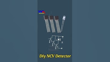 Diy Non Contact Voltage Detector | NCV #electrical #electronic #shorts