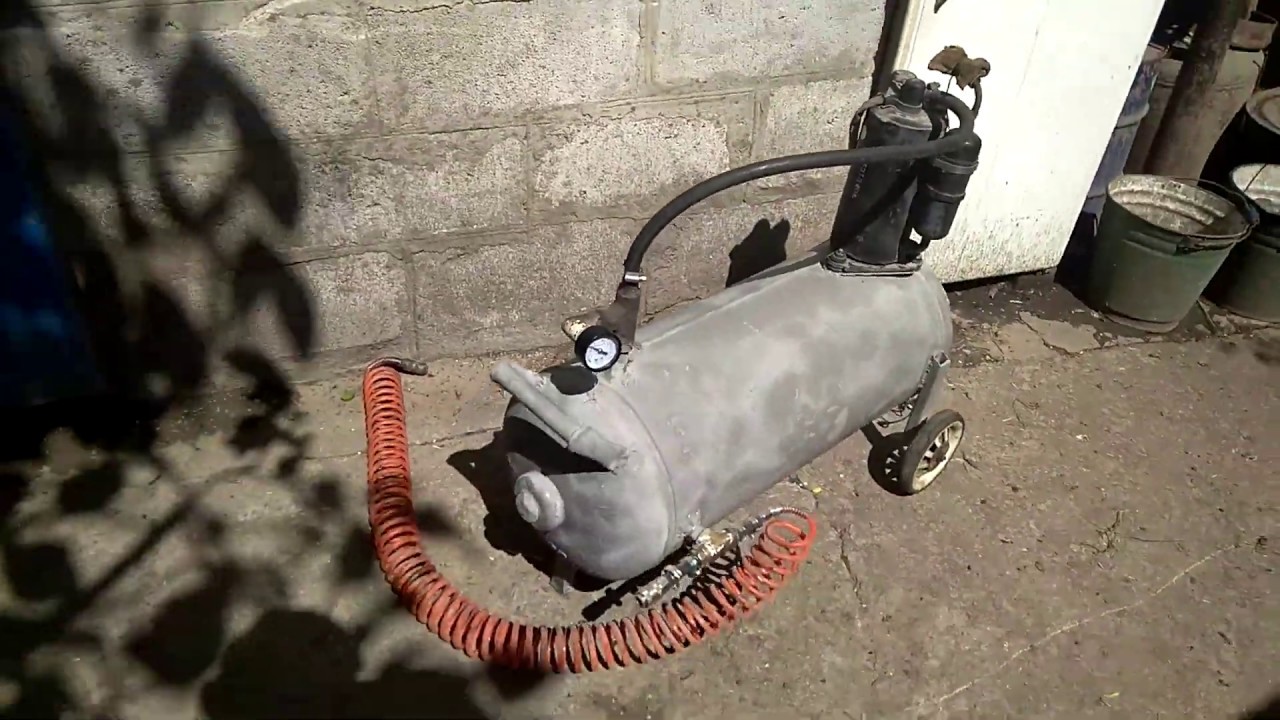 Компрессор своими руками из кондиционера - YouTube