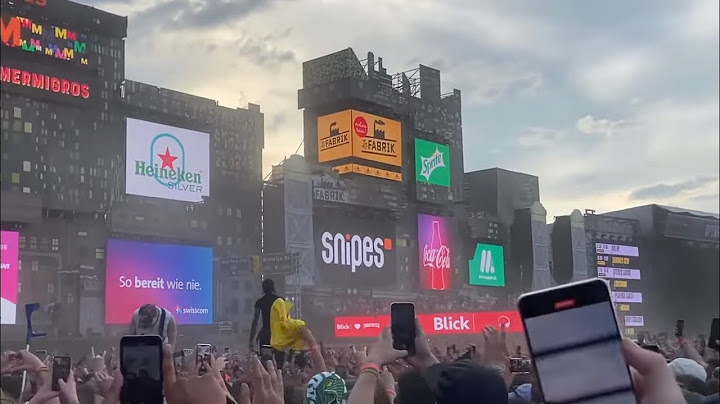 Openair Frauenfeld 2022 war krank 🔥 (Tag 1)