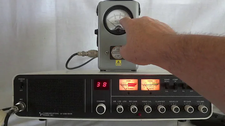 CPI CP 2000 40 channel vintage sidebander CB radio, Made in USA