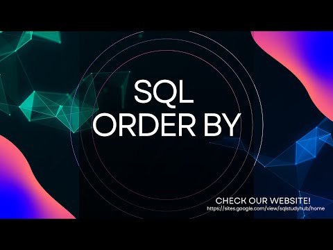 SQL ORDER BY Clause Explained | How to Sort Data in SQL