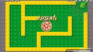 Jogada rápida fase Labirinto Pizza Snake!De SnakeGamer screenshot 3