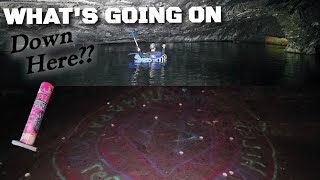 WEIRD RITUALS, Rafts and Fireworks Found in Pennsylvania Cave
