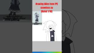 day 292 drawing Alice from FPE snowless au