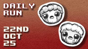 The Binding of Isaac | Daily Run 22nd Oct 2025 (Rank: 95)