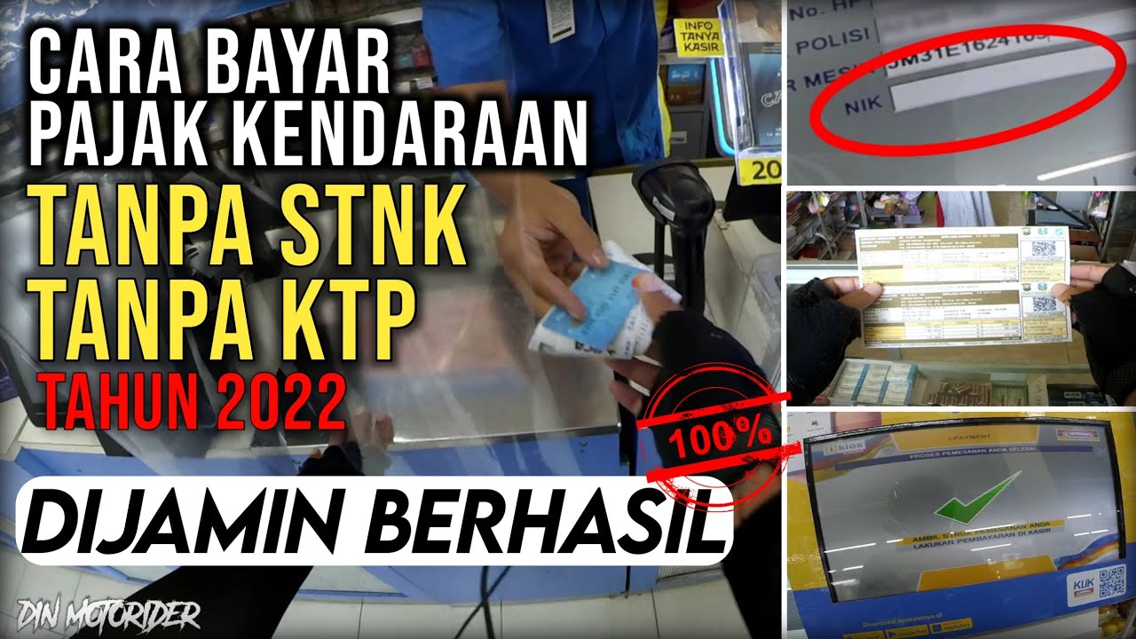 CARA BAYAR PAJAK MOTOR TANPA KTP TAHUN 2022 || UPDATE DAFTAR SAMSAT ONLINE TERBARU