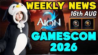 AION 2 WEEKLY NEWS: Changes in Global Release, Marriage System and Gamescom 2026