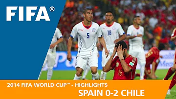 Spain v Chile | 2014 FIFA World Cup | Match Highlights