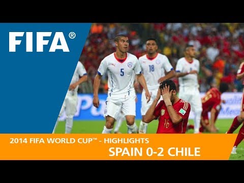 Video: 2014. Gada FIFA Pasaules Kauss: Kā Spānija Zaudēja Čīlei