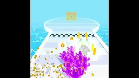 Join Blob Clash 3D Game all levels mobile gameplay walkthrough android, ios Bonus level