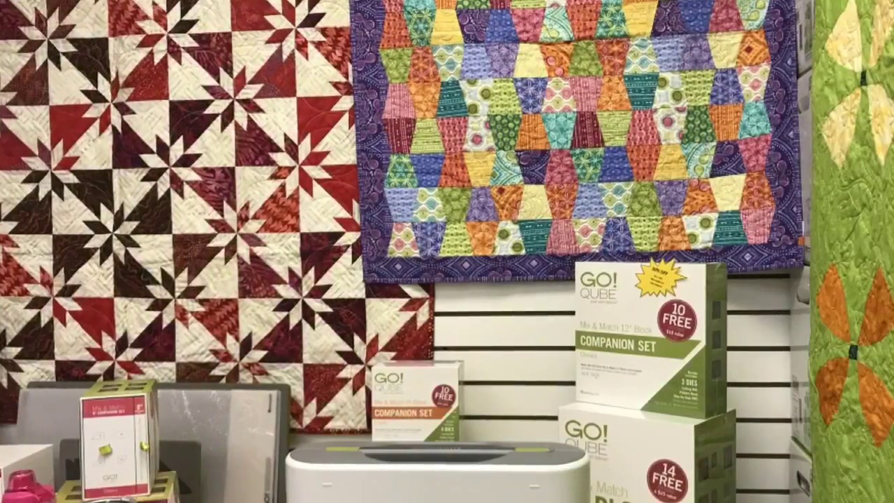 Lexington KY & Centerville OH at Sew A Lot for AccuQuilt YouTube