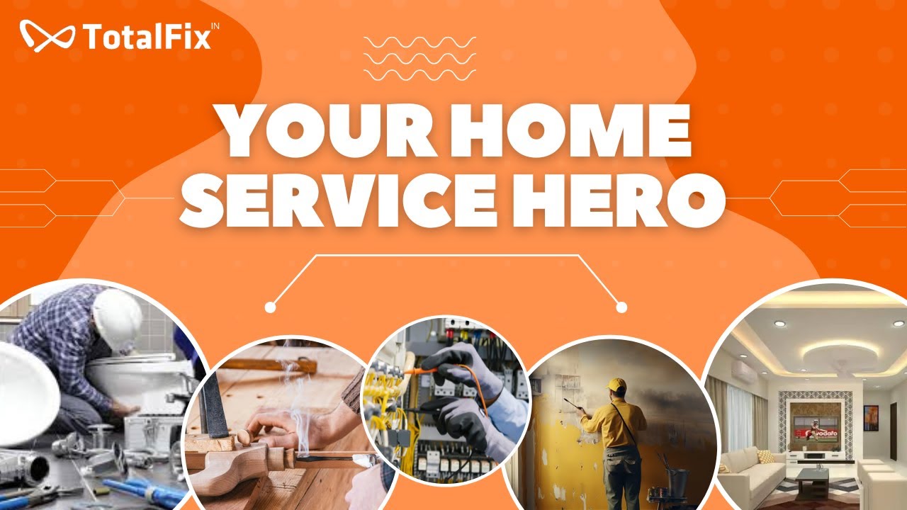 Meet TotalFix.in – Your One-Stop Home Service Solution! 🛠️✨ 