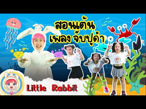 สอนเต้นเพลงจับปูดำ ขยำปูนา | เพลงเด็ก พร้อมท่าเต้นสนุกๆ โดย Little Rabbit